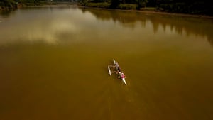 About 18,000 people canoe on the river each year.
