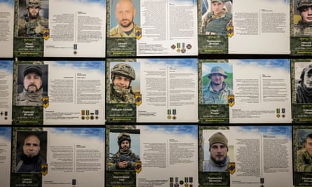 Profiles of Ukraine soldiers