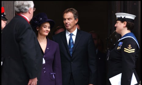 Tony Blair at St Paul's Cathedral in 2003