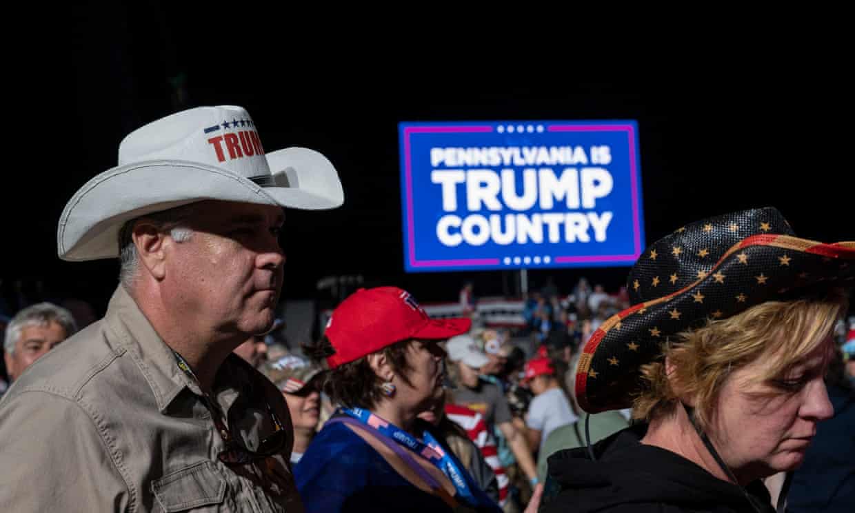 ‘Four years of getting even’: voters in former Trump stronghold mixed on possible second term (theguardian.com)