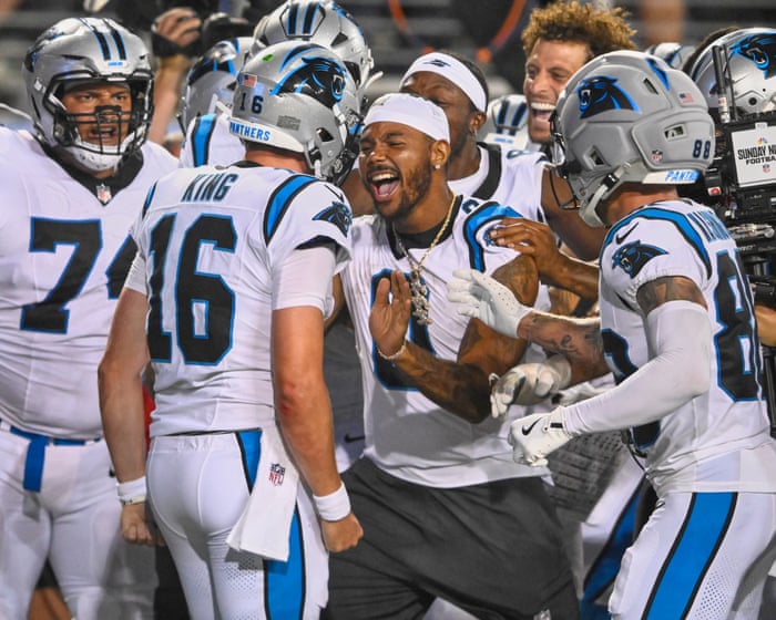 Panthers rally past Cardinals behind undrafted rookie QB in NFL preseason opener — image supplied by The Guardian Sport's feed