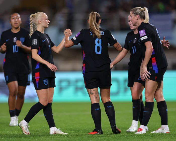 Greece v England: Women’s World Cup playoff semi-final, first leg – live