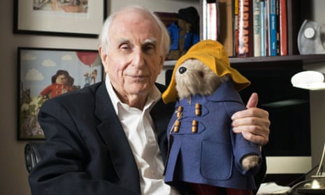 Michael Bond, the creator of Paddington Bear at home in Maida Vale