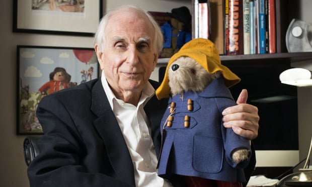 Michael Bond, the creator of Paddington Bear at home in Maida Vale