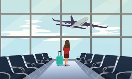 ‘I had an overwhelming sense of feeling trapped with no escape route; I was in danger and needed to flee,’ writes Danni Elle of her fear of flying.