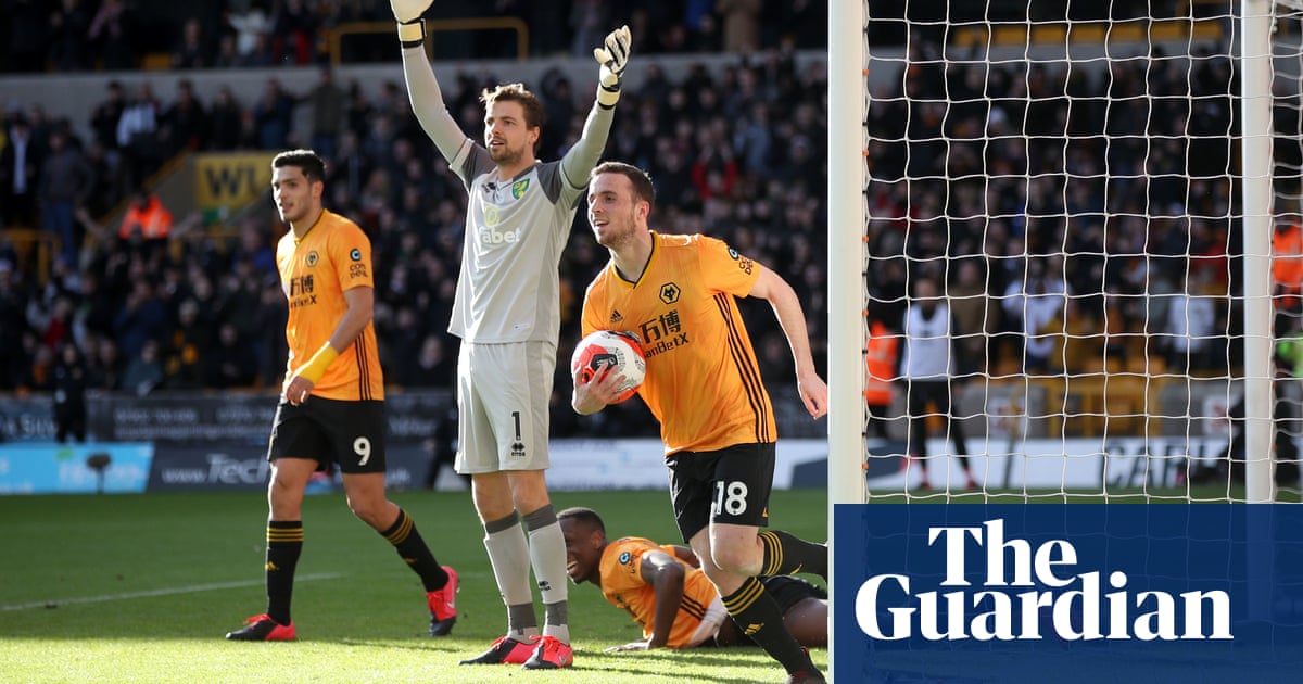 Diogo Jota double seals easy win for Wolves over Norwich