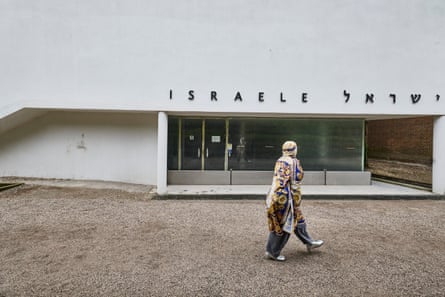 The Israeli pavilion.