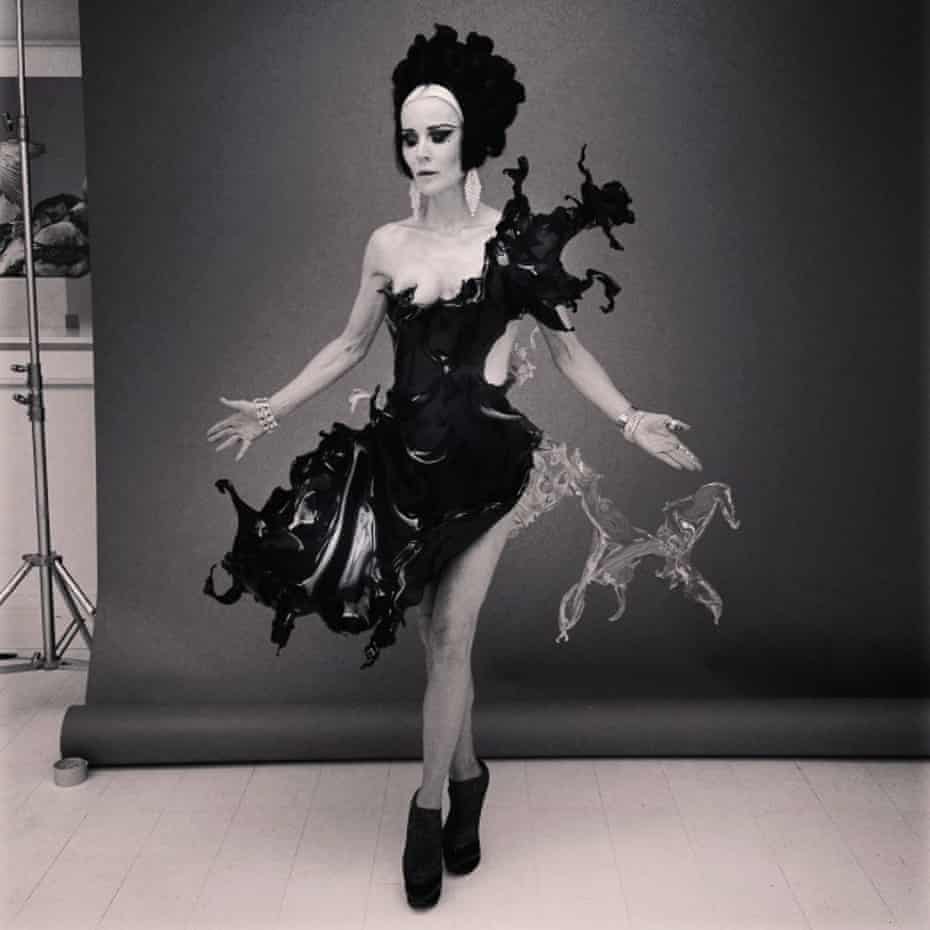Daphne Guinness: 'I stood almost naked for six hours, being splashed w...