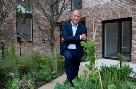 Pocket Living CEO Marc Vlessing in Walthamstow.
