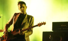 ‘He made you feel less alone’ … Steve Mackey performing with Pulp in 2011.