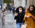 MANCHESTER, 23 September 2020 - Freshers week in Manchester as university students return to their studies during the Covid-19 coronavirus pandemic. Christopher Thomond for The Guardian.