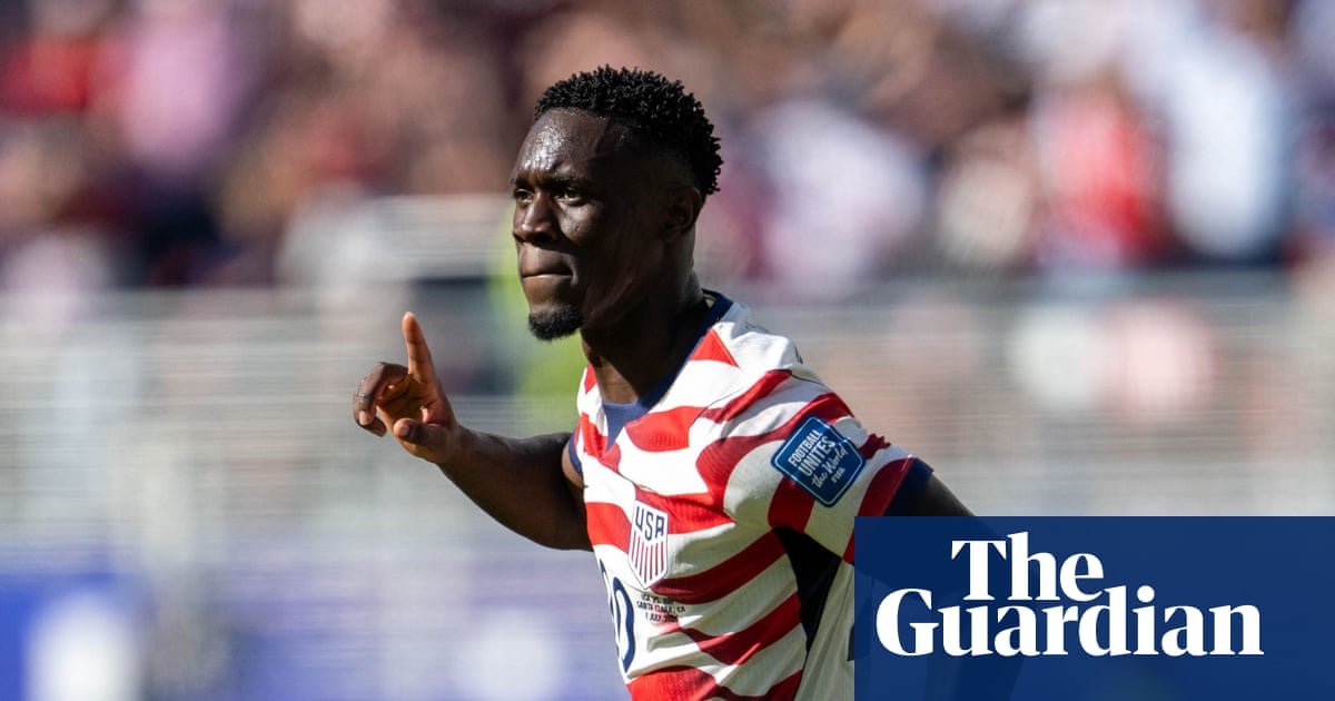Folarin Balogun eligible to play for US v Belgium as Fifa rescinds suspension for red card