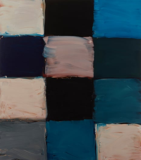 Sex and death in squares ... Robe Magdalena, 2017, by Sean Scully. 