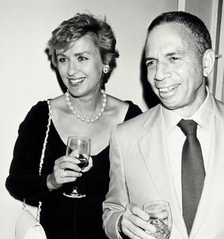 Tina Brown with the ‘mercurial and exasperating’ Si Newhouse in 1990.