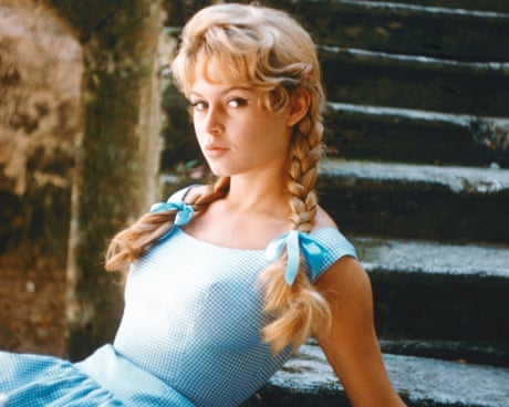 brigitte bardot blue dress Brigitte Bardot by Jean-Claude Sauer, 1967