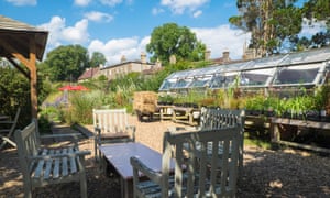 The Walled Garden cafe, Mells, UK.
