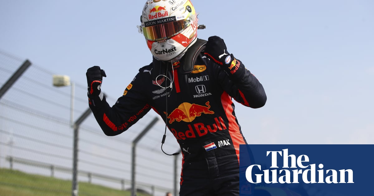 Max Verstappen roars to spectacular victory in 70th Anniversary Grand Prix