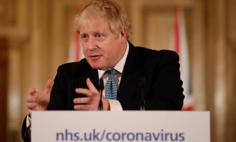 Boris Johnson discusses the coronavirus outbreak.