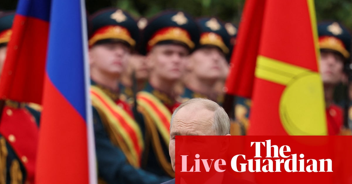 Putin says western troops in Ukraine would be legitimate targets' as European countries pledge security support Europe live