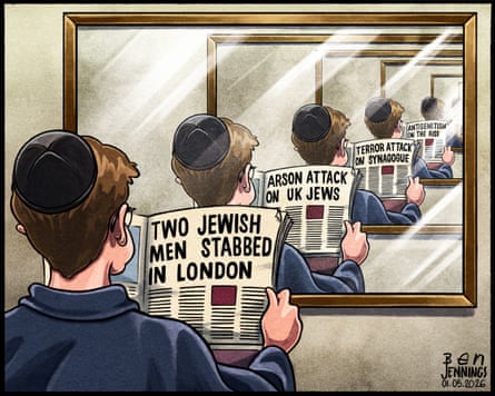 Ben Jennings on the antisemitic terror attack in Golders Green – cartoon