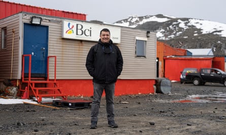 David Cortés, bank manager of BCI bank on St George’s Island