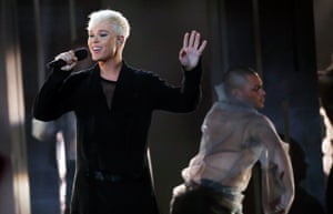 Australian singer Jack Vidgen.