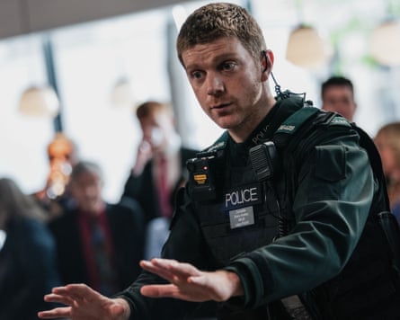 Frank Blake as Shane Bradley in series three of Blue Lights