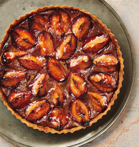 Yotam Ottolenghi’s buttery chestnut frangipane tart.