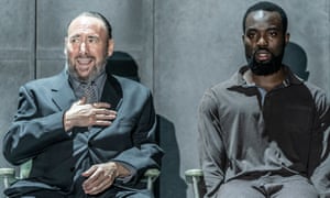 Antony Sher and Paapa Essiedu in One for the Road.