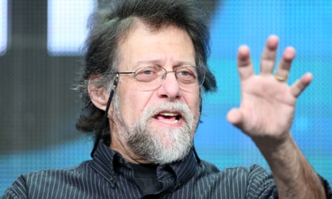 Len Wein at a panel discussion of Superheroes: A Never-Ending Battle in Beverly Hills, California.