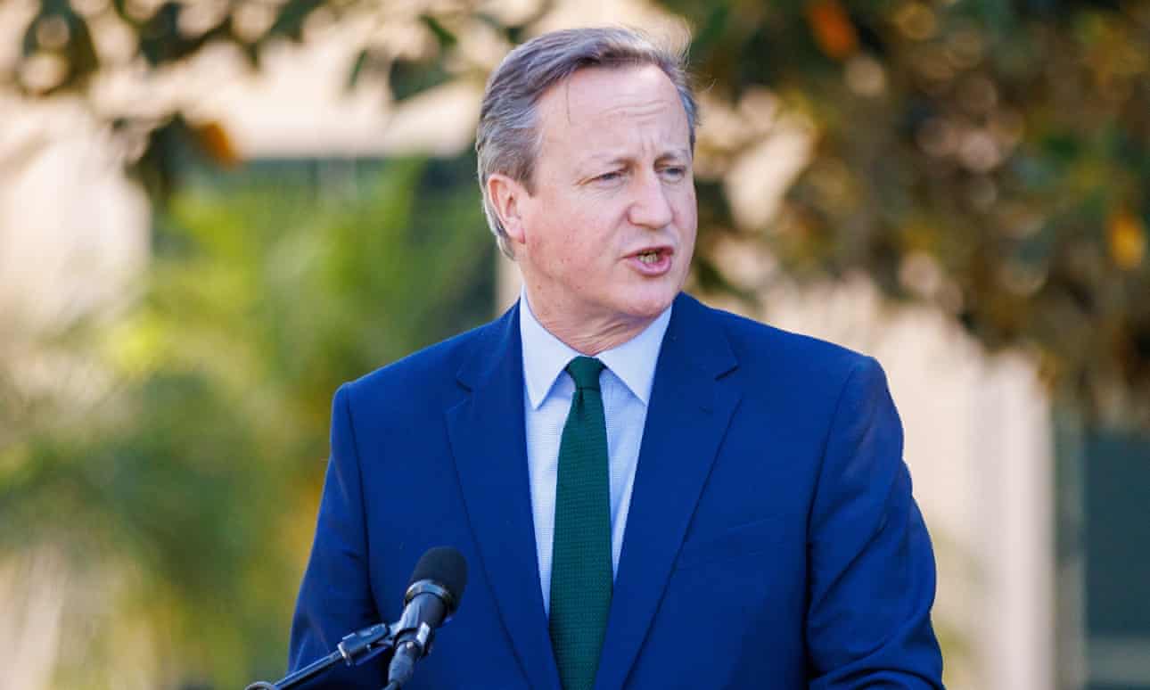 David Cameron dice que Aukus y la OTAN deben estar en 'la mejor forma posible' antes de una posible victoria de Trump.