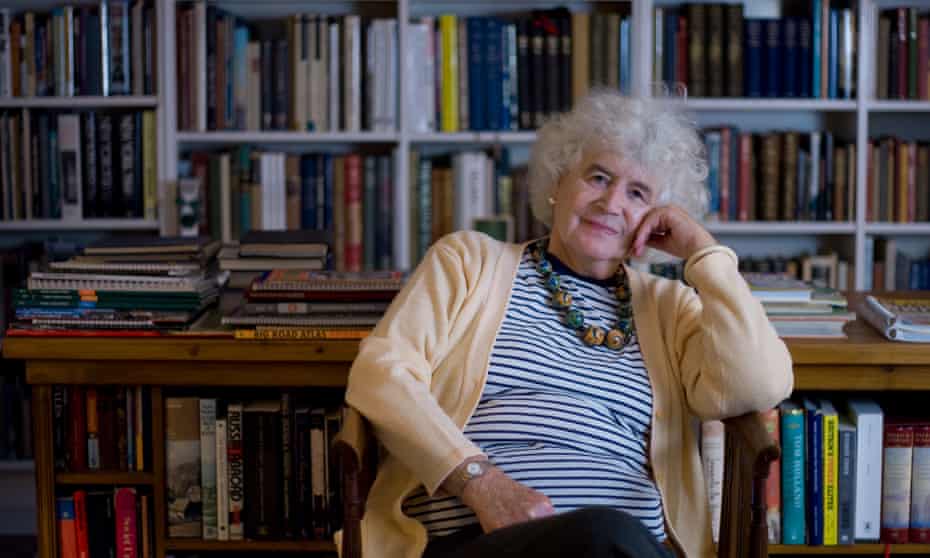 Jan Morris, pictured at her home near the village of Llanystumdwy, north Wales.