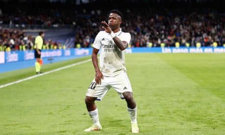 Vinícius Júnior enjoys last laugh for Real Madrid after depressing derby buildup