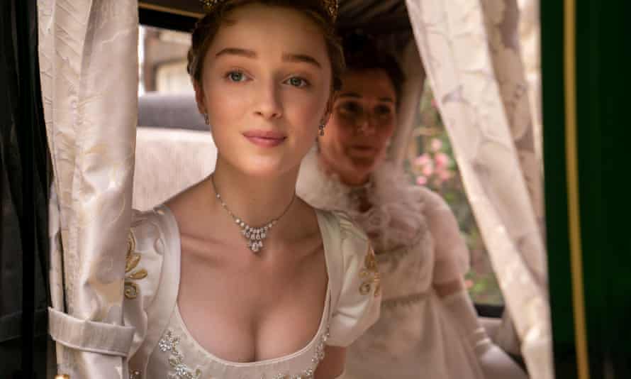 Phoebe Dynevor in Bridgerton.
