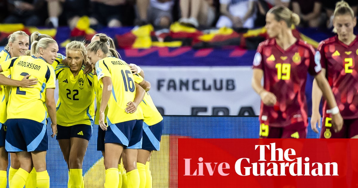 Women’s Euro 2025: Sweden v Germany – live