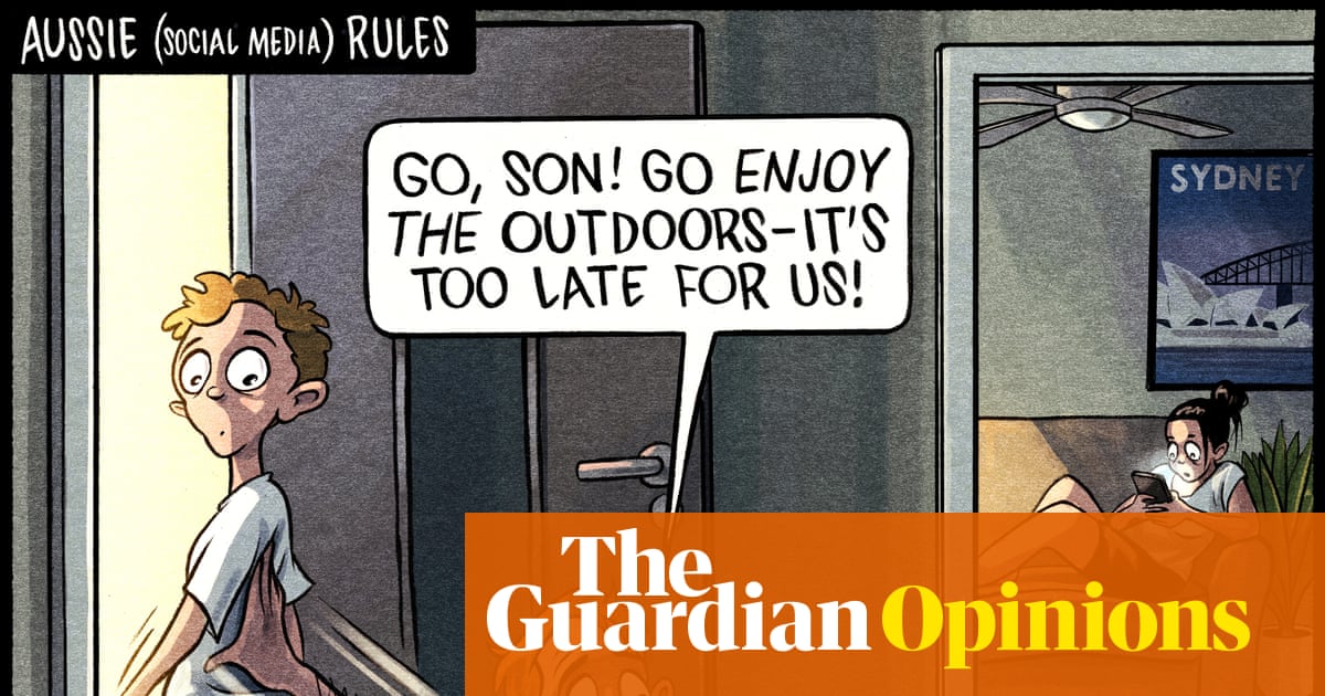 Ben Jennings on Australia’s social media ban for under-16s – cartoon