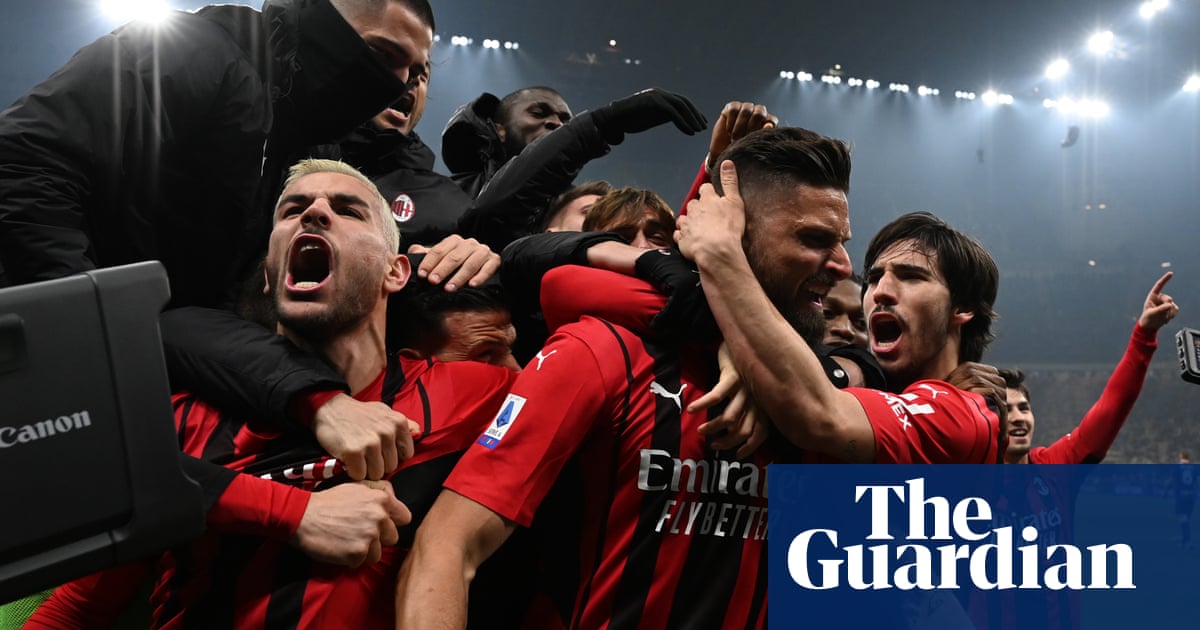 Giroud shrugs off shirt curse to put Milan on cloud nine in derby victory