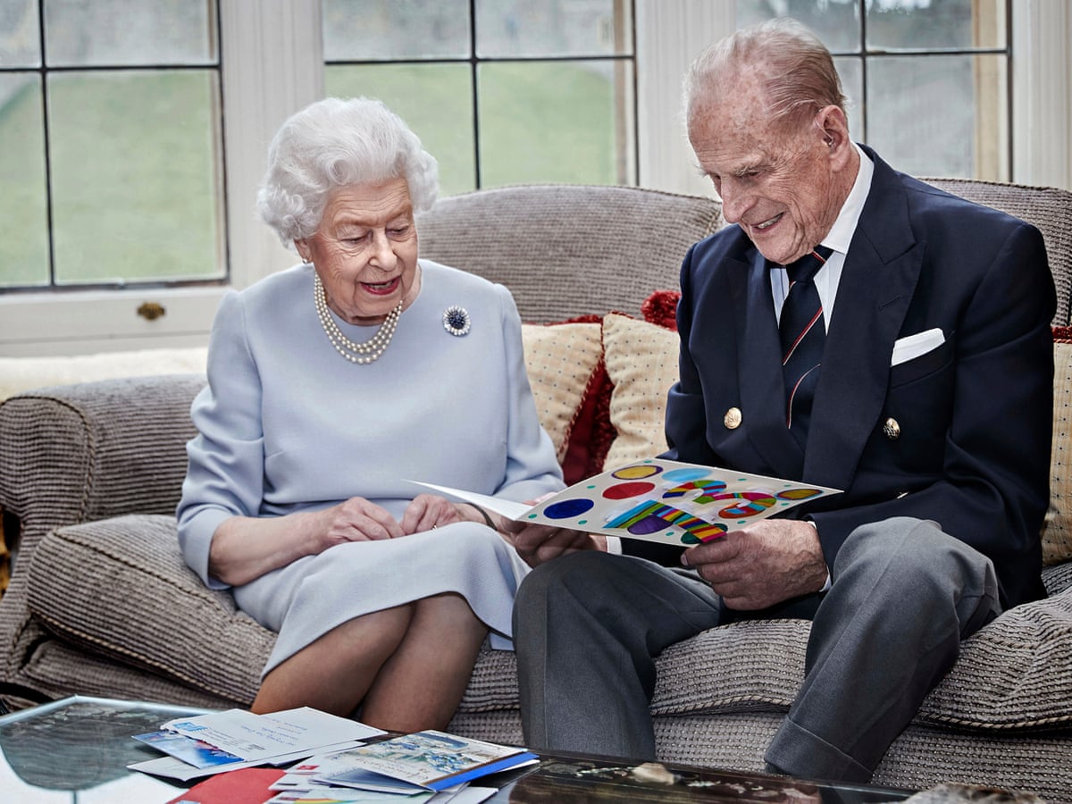 the queen and prince philip celebrate 73rd wedding