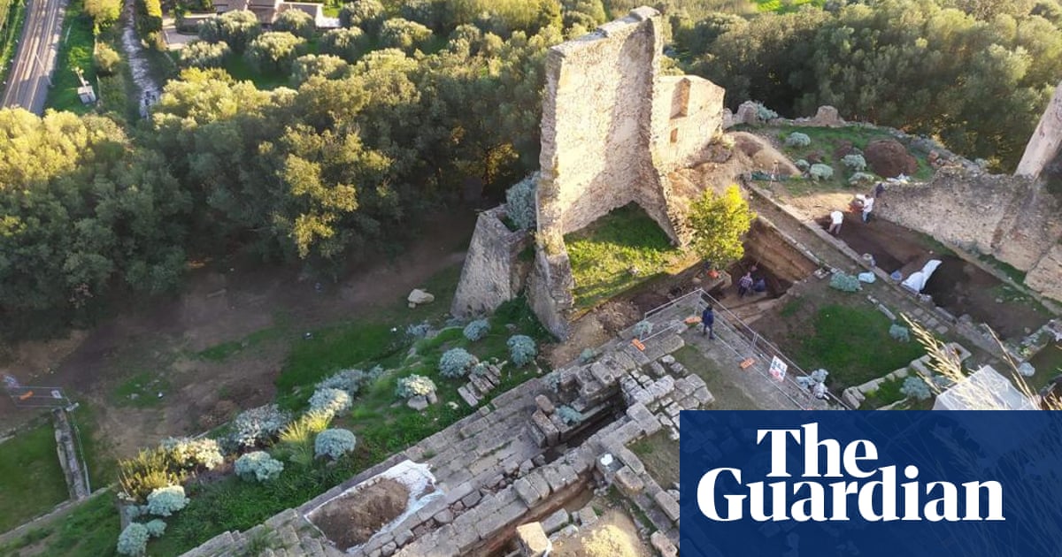 Archaeologists uncover ancient helmets and temple ruins in southern Italy | Italy | The Guardian