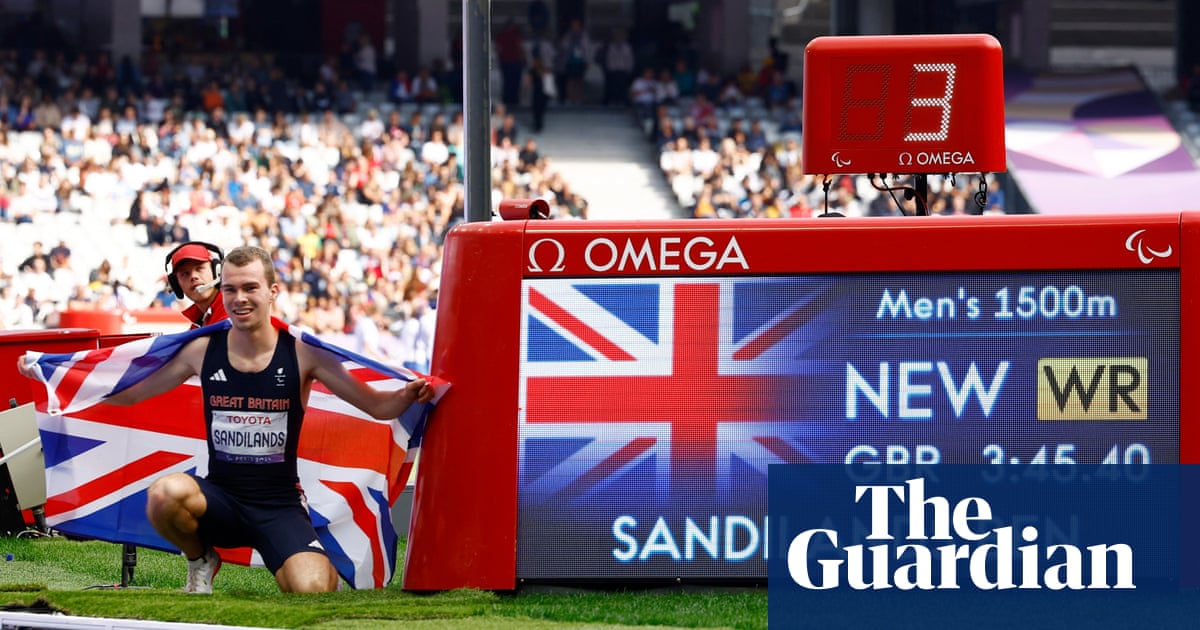 Ben Sandilands Sets World Record for Paralympic Gold