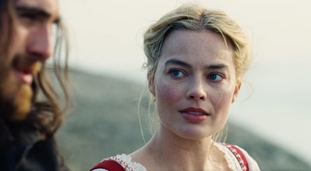 Jacob Elordi and Margot Robbie in Wuthering Heights