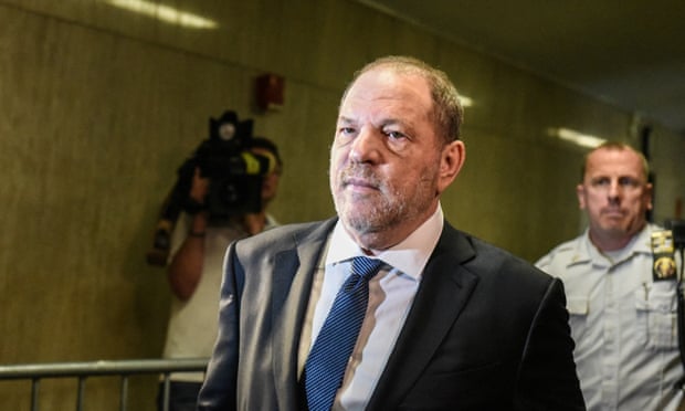 Harvey Weinstein arrives at the New York state supreme court in October.
