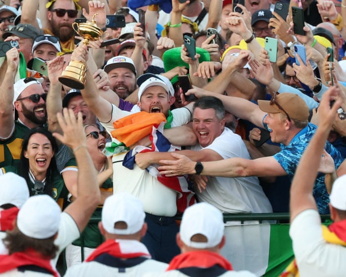 Eagles, Donalds and bubbly: Ryder Cup 2025 – in pictures