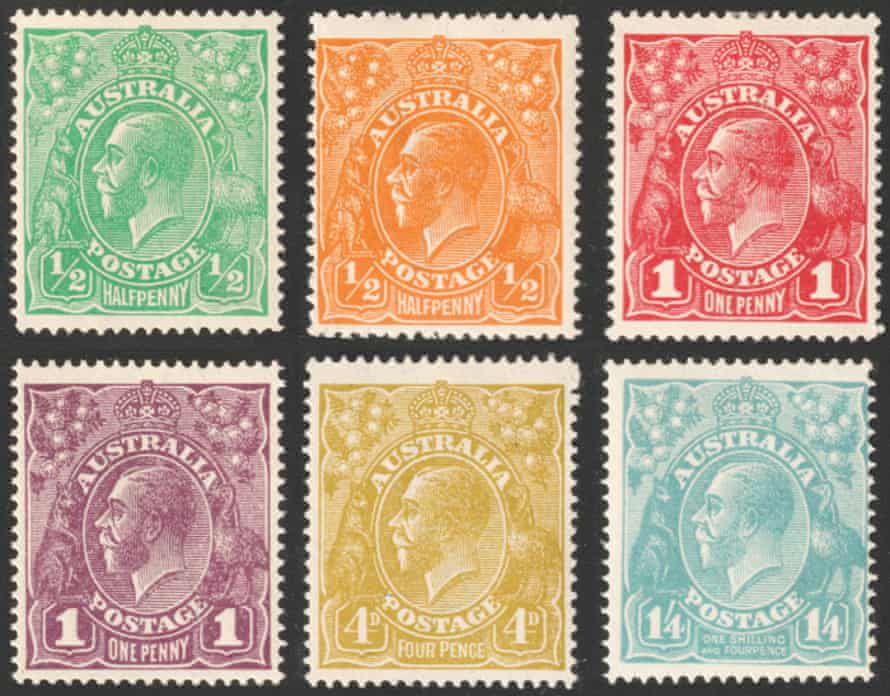 King George V stamps