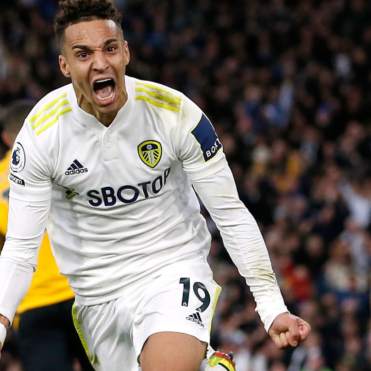 Rodrigo hits last-gasp penalty to rescue point for Leeds against Wolves | Premier League | The Guardian