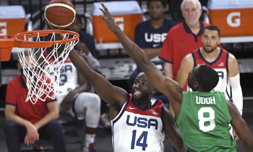 USA men's basketball team shocked by Nigeria in first pre-Olympics exhibition | USA basketball team | The Guardian