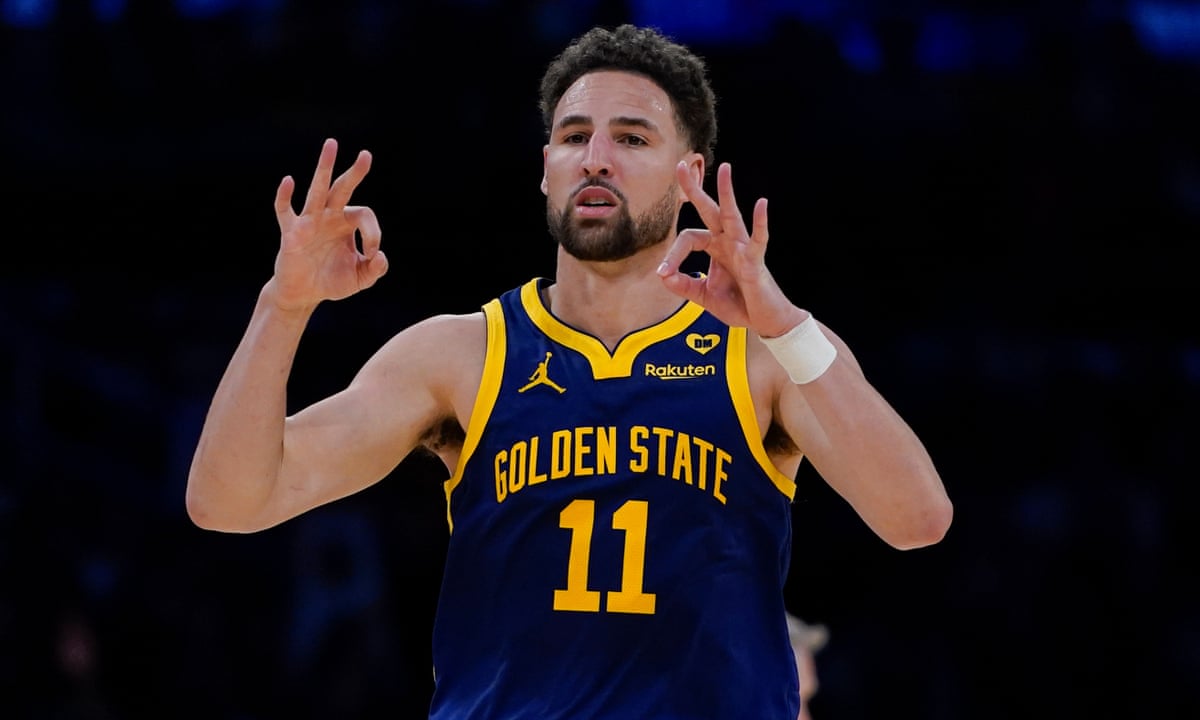Klay Thompson to end sparkling Warriors career and join Mavericks on $50m contract | Golden State Warriors | The Guardian