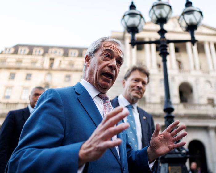 Farage trying to block ‘Britcoin’ plans that could be costly for billionaire donor