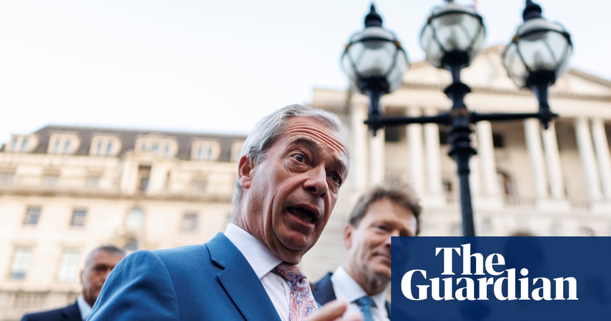 Farage steps up calls for Bank of England to halt bond sales