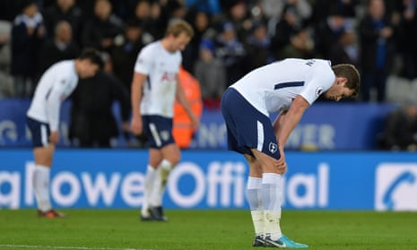 Jan Vertonghen, right, reacts after Tottenham slipped to their third away league defeat in a row.